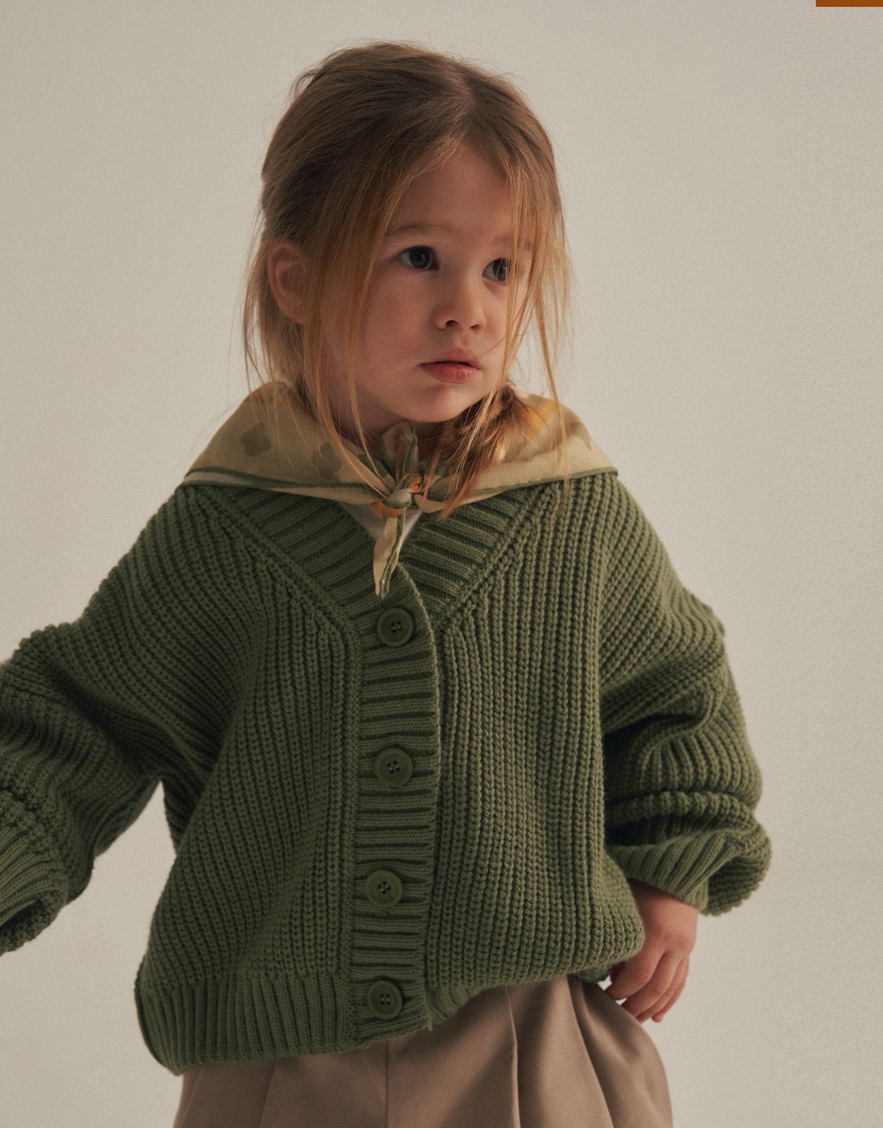 Olive Cozy Knit jacket