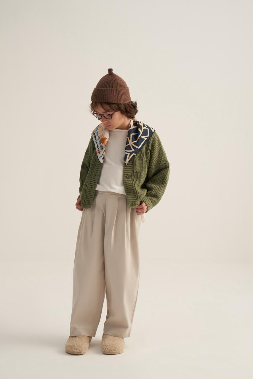 Olive Cozy Knit jacket