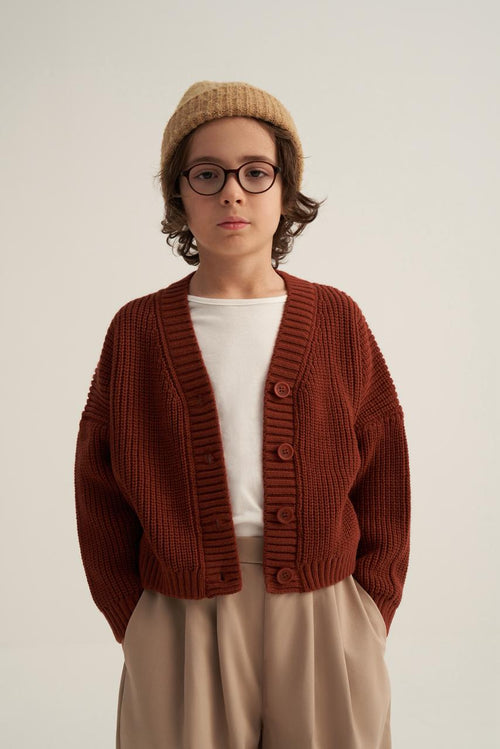Brandy Brown Knit jacket