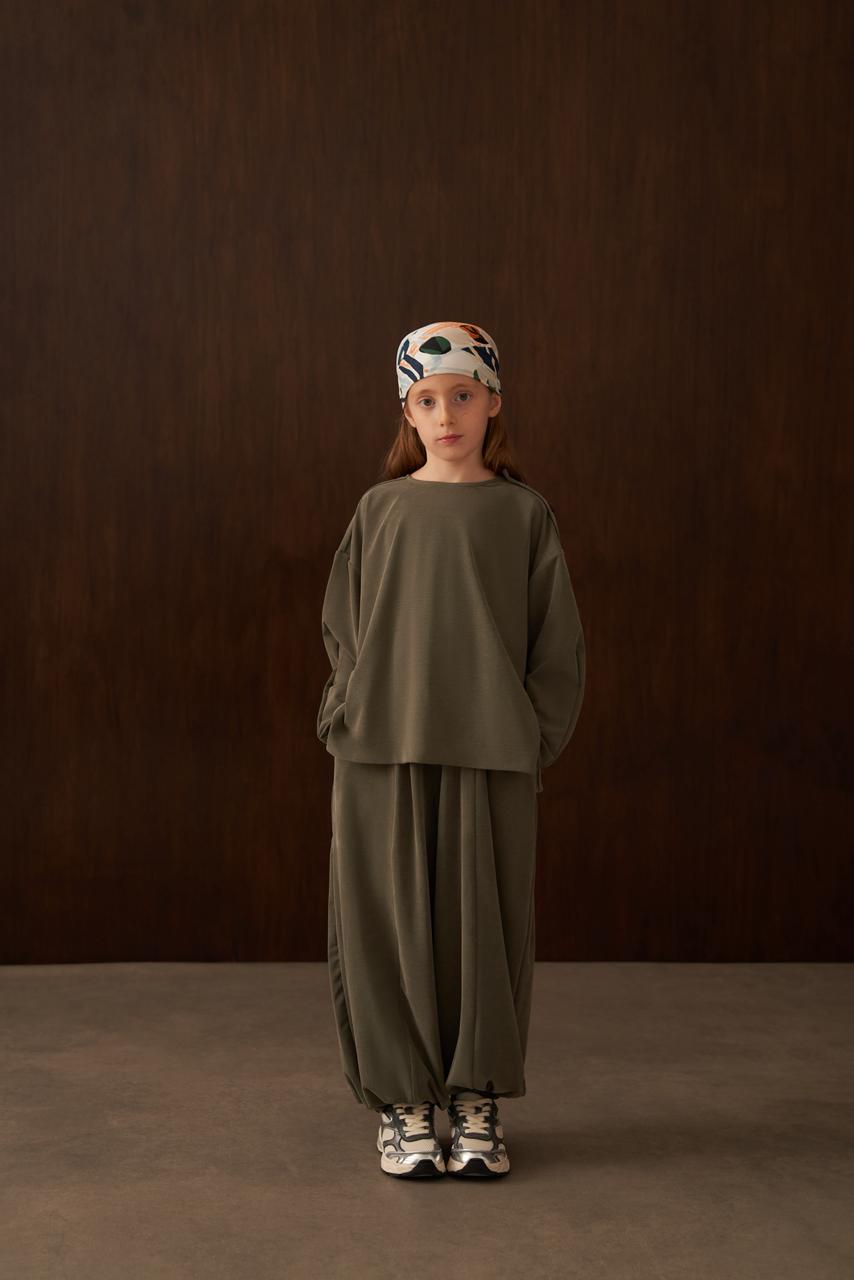 Olive Leaf Comfy Oversized Set